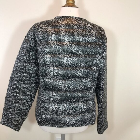 Lands End Reversable packable Down Jacket - Picture 4 of 6